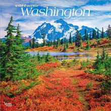 Load image into Gallery viewer, Browntrout Washington Wild &amp; Scenic 2026 12 x 12 Wall Calendar
