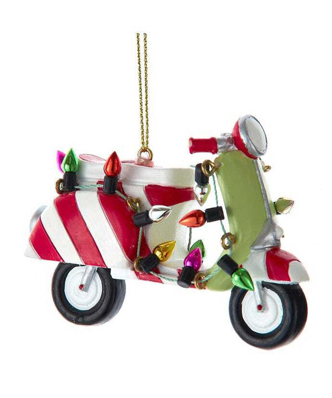 Christmas Vespa Ornament D4510