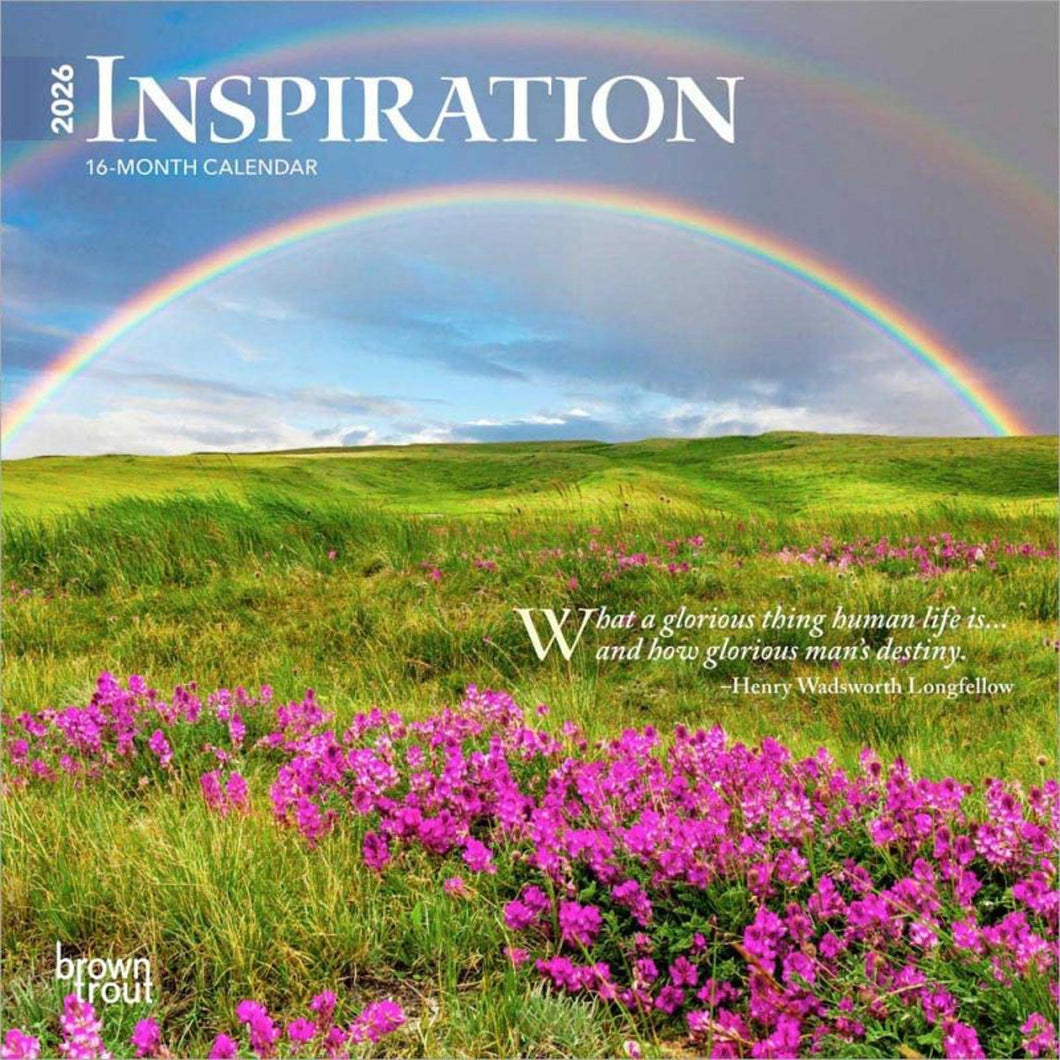 Browntrout Inspiration 2026 7 x 7 Mini Calendar