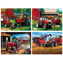 Load image into Gallery viewer, Farmall 4-Pack 500 Piece Jigsaw Puzzles
