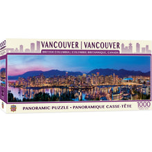 Load image into Gallery viewer, Vancouver, British Columbia 1000 Piece Panoramic Jigsaw Puzzle
