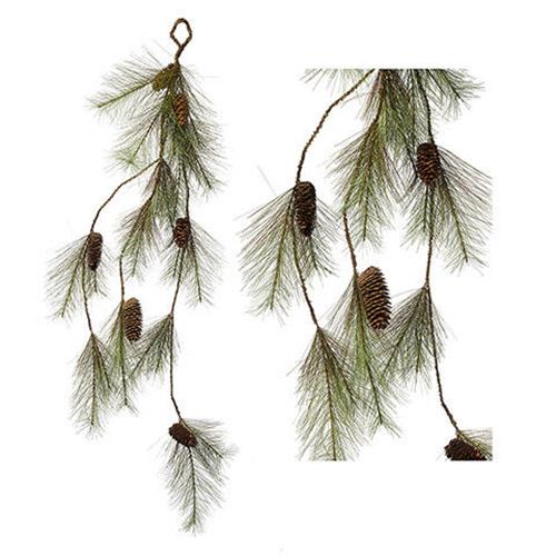 Darice Christmas Pine Garland: Pinecones, 30 x 48 inches