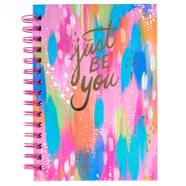 Graphique Ettavee Brush Strokes 6 x 8 Spiral Hard Cover Journal