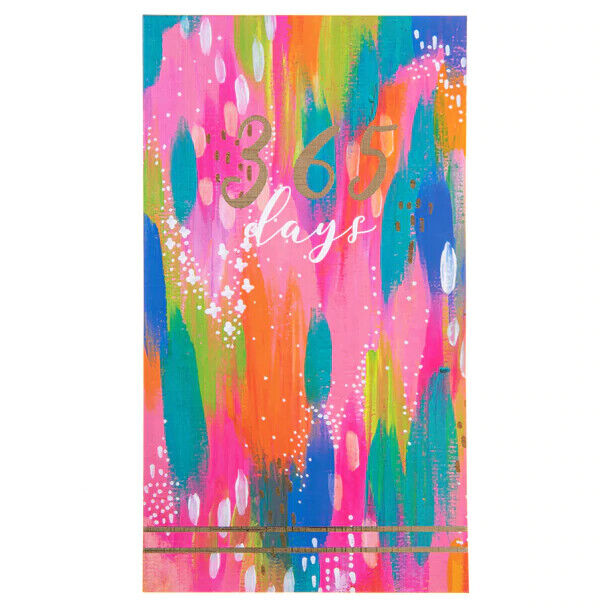 Graphique Etta Vee Brush Strokes Undated 365 Notepad