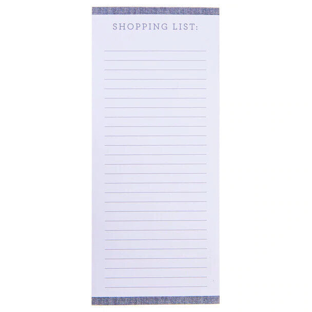 Graphique Chambray Magnetic Notepad