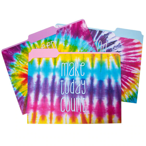 Graphique Tie Dye File Folder Set