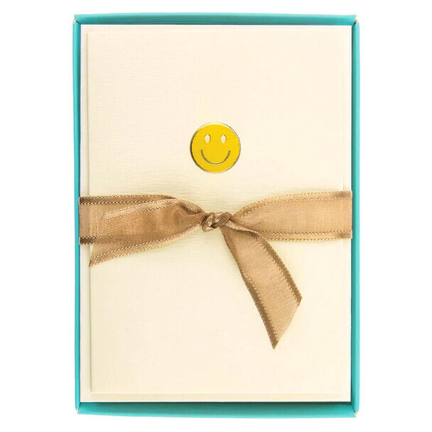 Graphique Smiley Face La Petite Presse Notecards 10ct