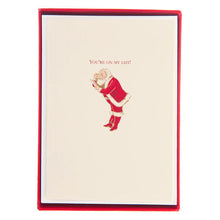 Load image into Gallery viewer, Graphique You&#39;re On My List La Petite Noel Holiday Boxed Card 15ct
