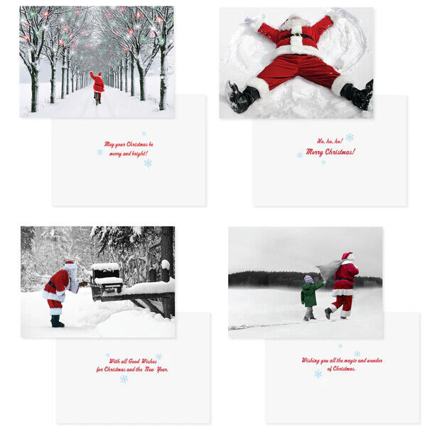 Graphique Santa's Christmas Holiday Assorted Boxed Card 20ct