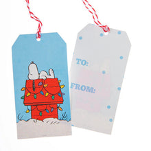 Load image into Gallery viewer, Graphique Peanuts™ Single Holiday Gift Tags 16ct
