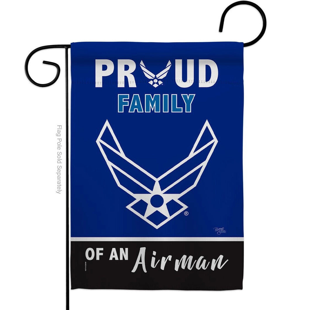 Two Group Flag Proud Family Airman Armed Forces Military Air Force Flag