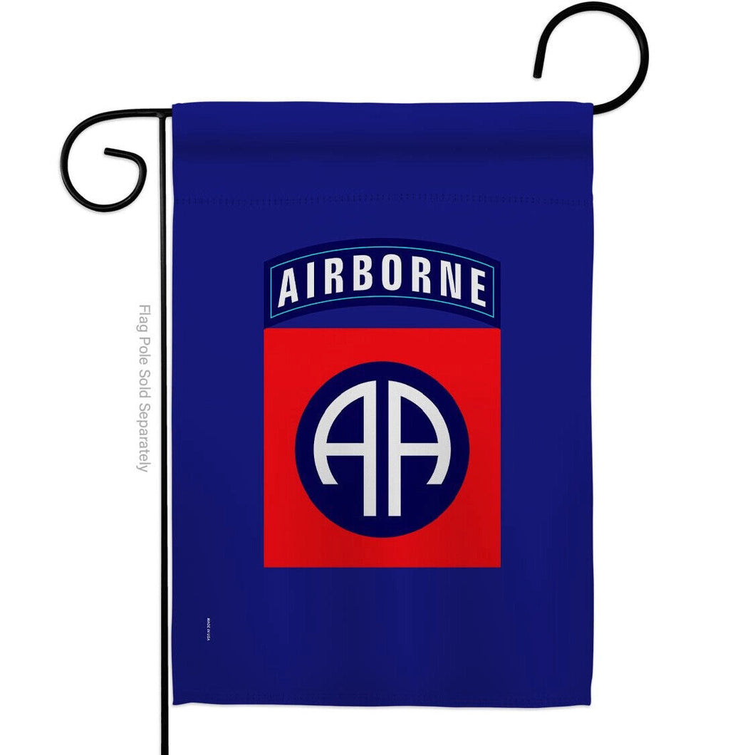 Two Group Flag Army 82nd Airborne Division Armed Forces Military Decor Flag