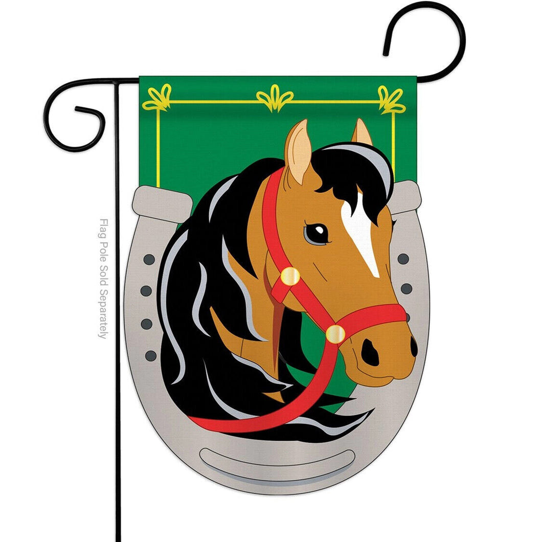 Two Group Flag No.1 Horse Animals Barnyard Animal Decor Flag