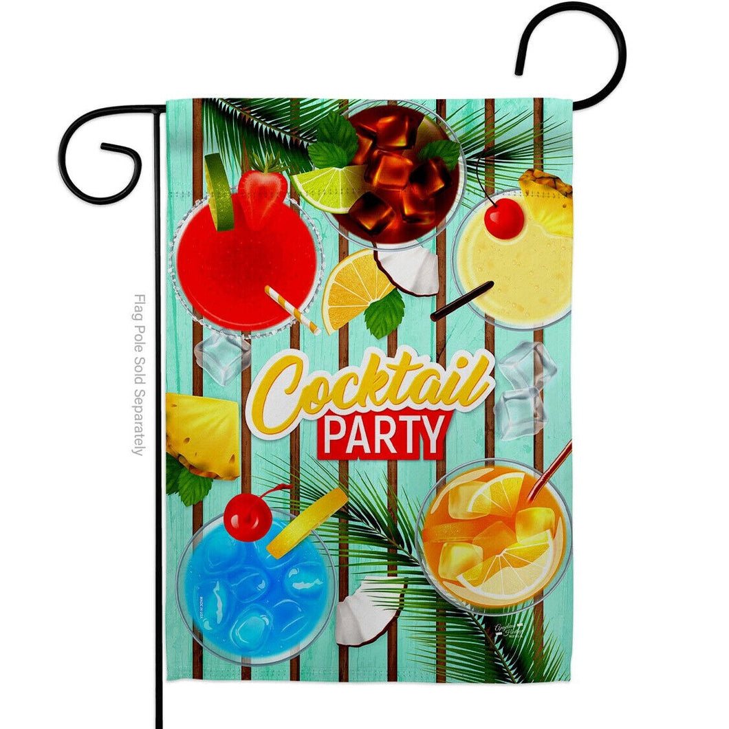 Two Group Flag Cocktail Party Beverages Decor Flag
