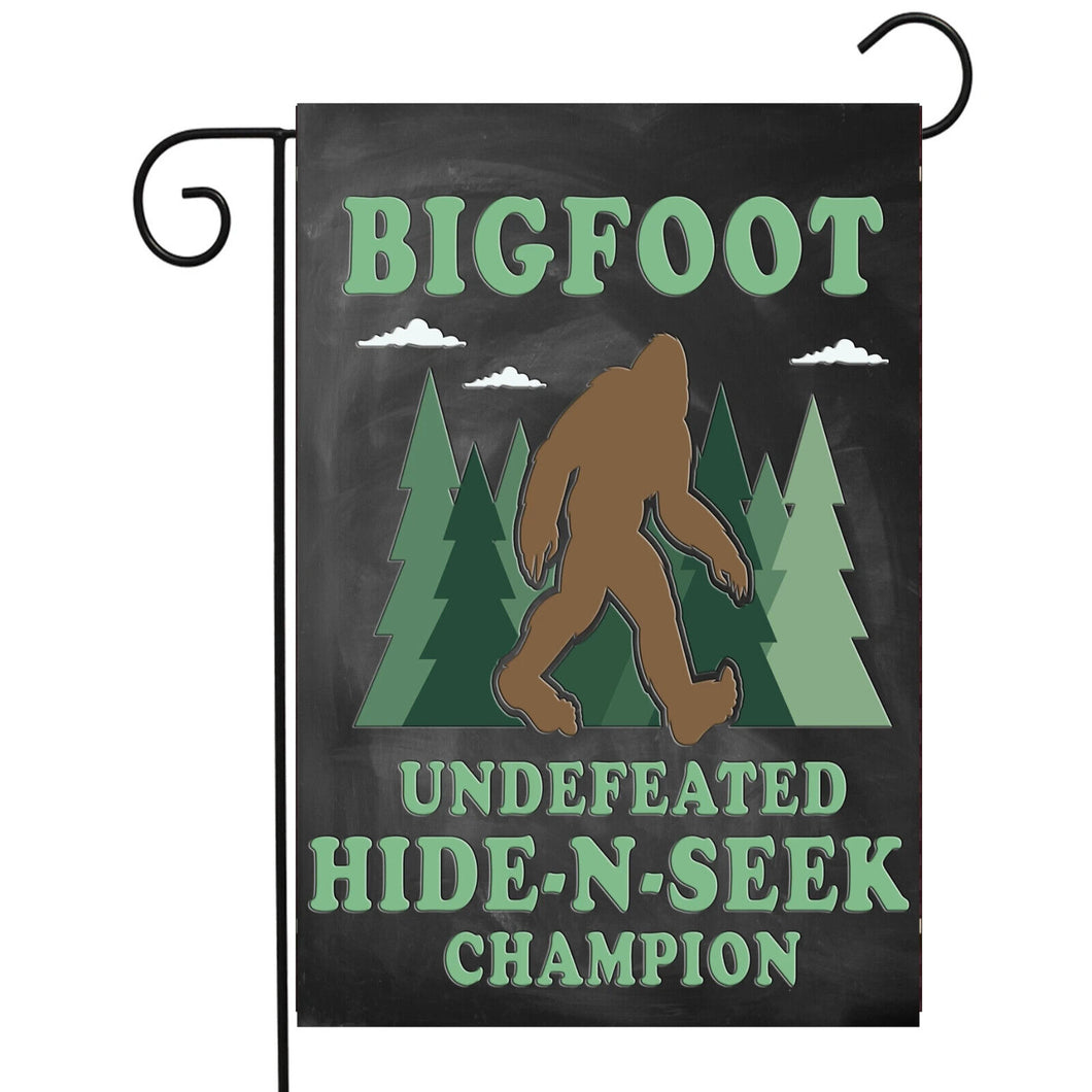 Flags Galore Big Foot Hide and Seek Garden Flag