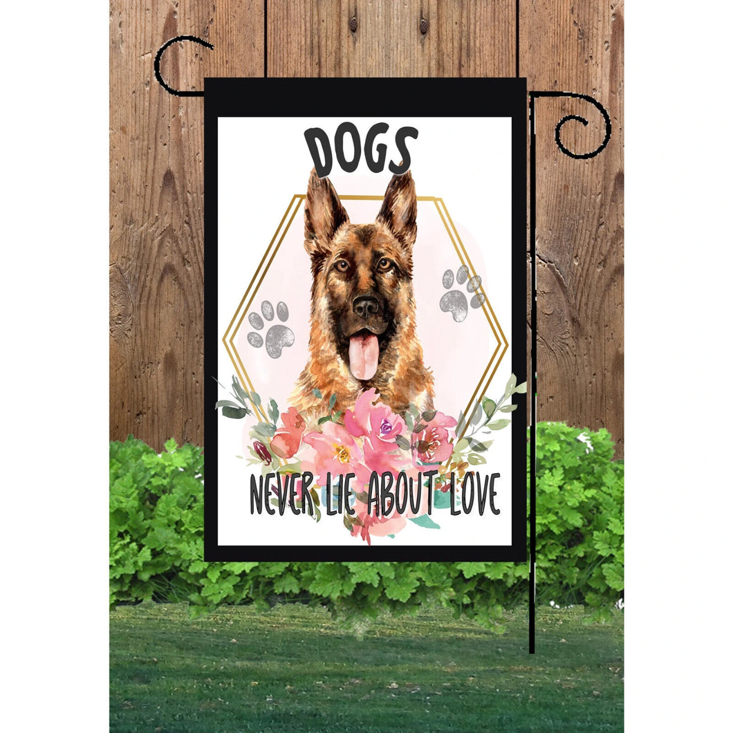 Flags Galore German Shepherd Garden Flag