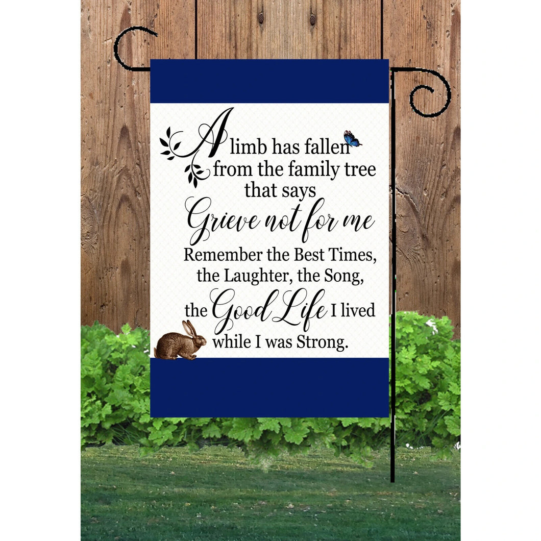 Flags Galore A Limb Has Fallen Garden Flag