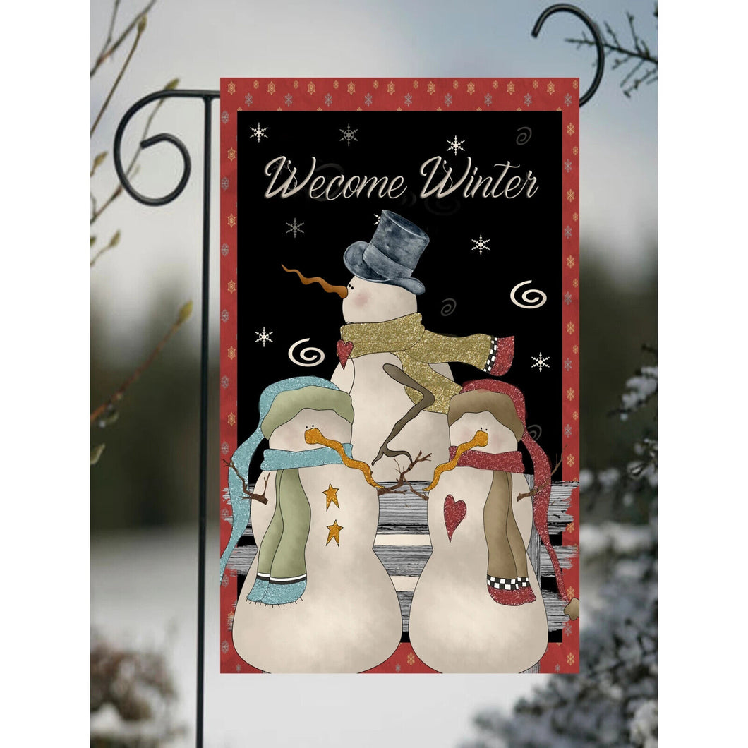 Flags Galoreelcomeinter Garden Flag