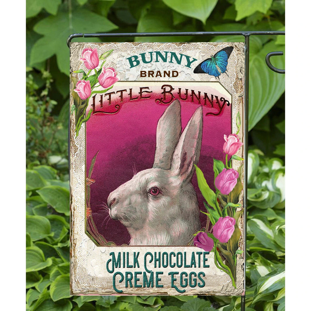 Flags Galore Bunny Brand Crème Eggs Garden Flag Easter