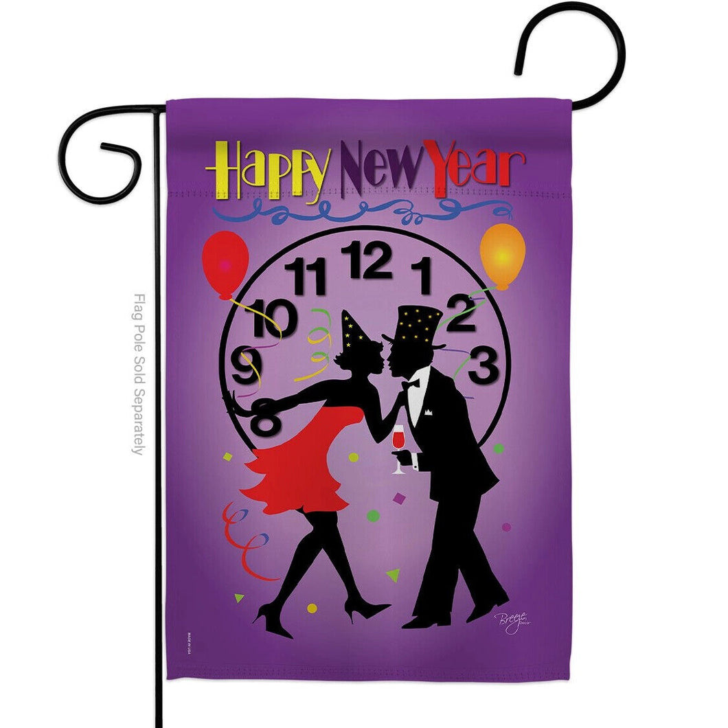 Two Group Flag New Year Decor Flag