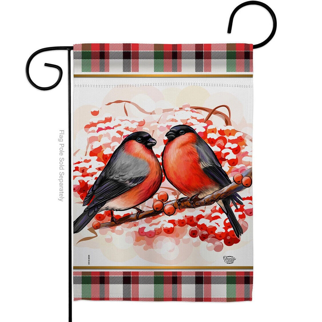 Two Group Flaginter Love Birdsintertimeonderland Bird Decor Flag