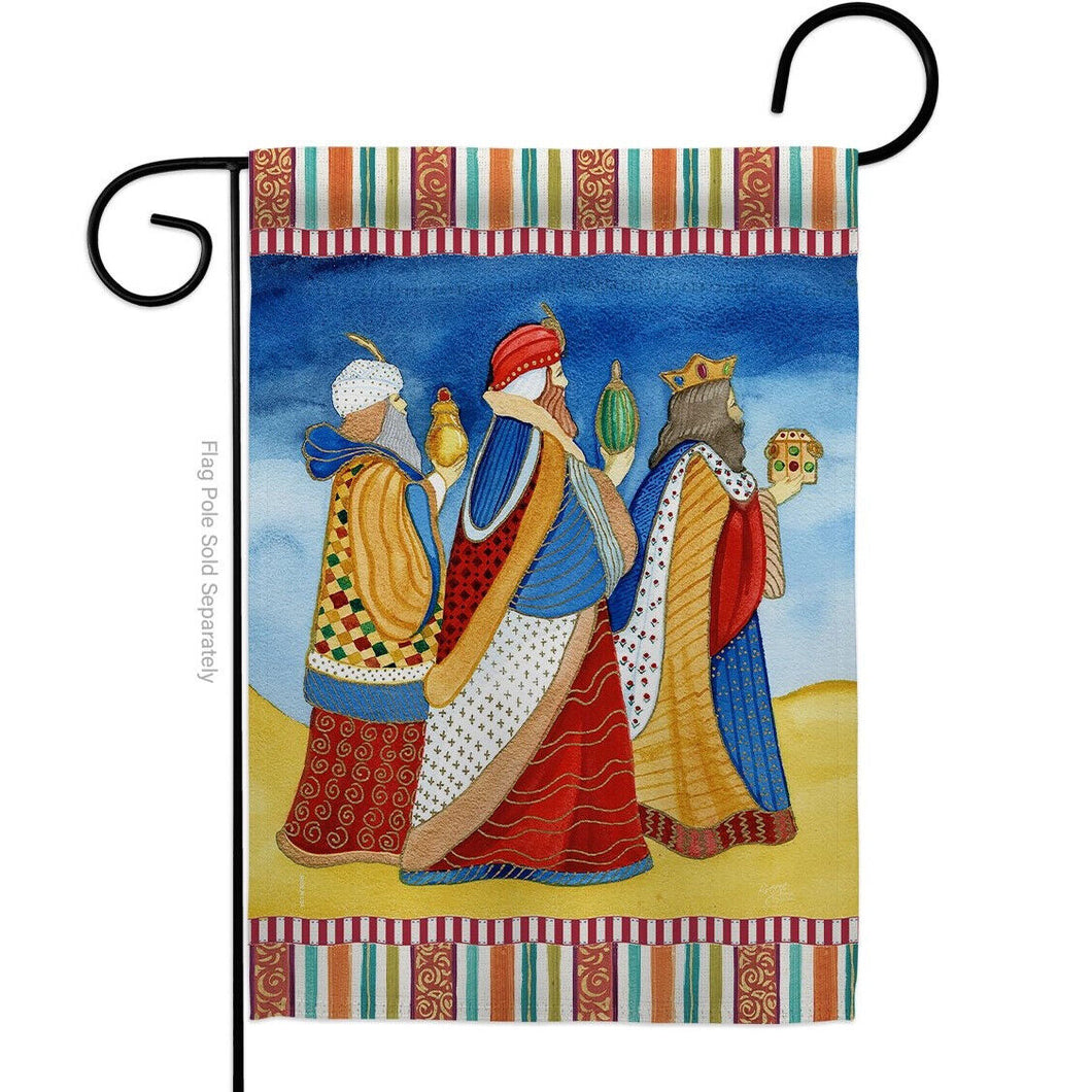 Two Group Flag Threeise Menintertime Kings Decor Flag
