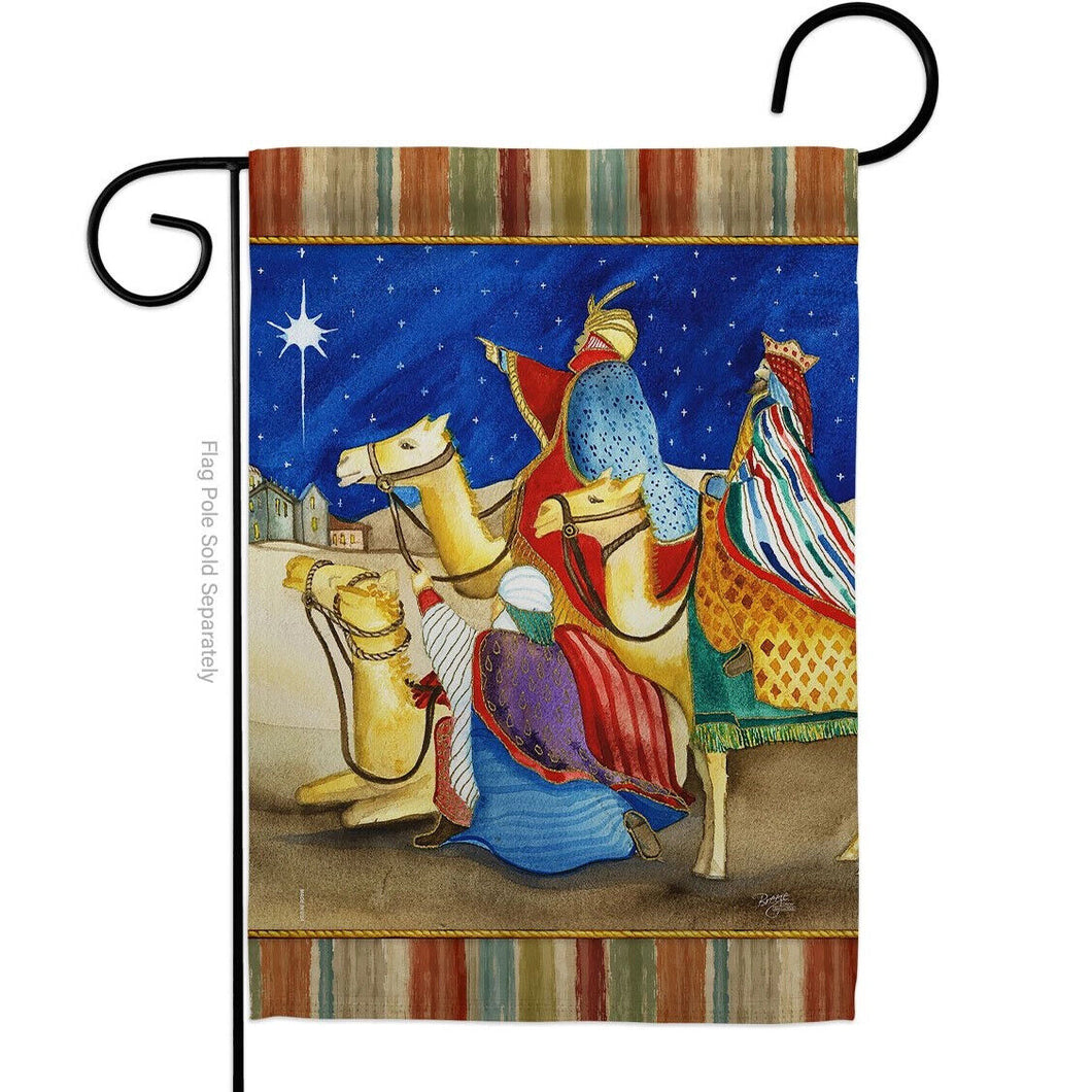 Two Group Flag Three Kingsintertime Decor Flag