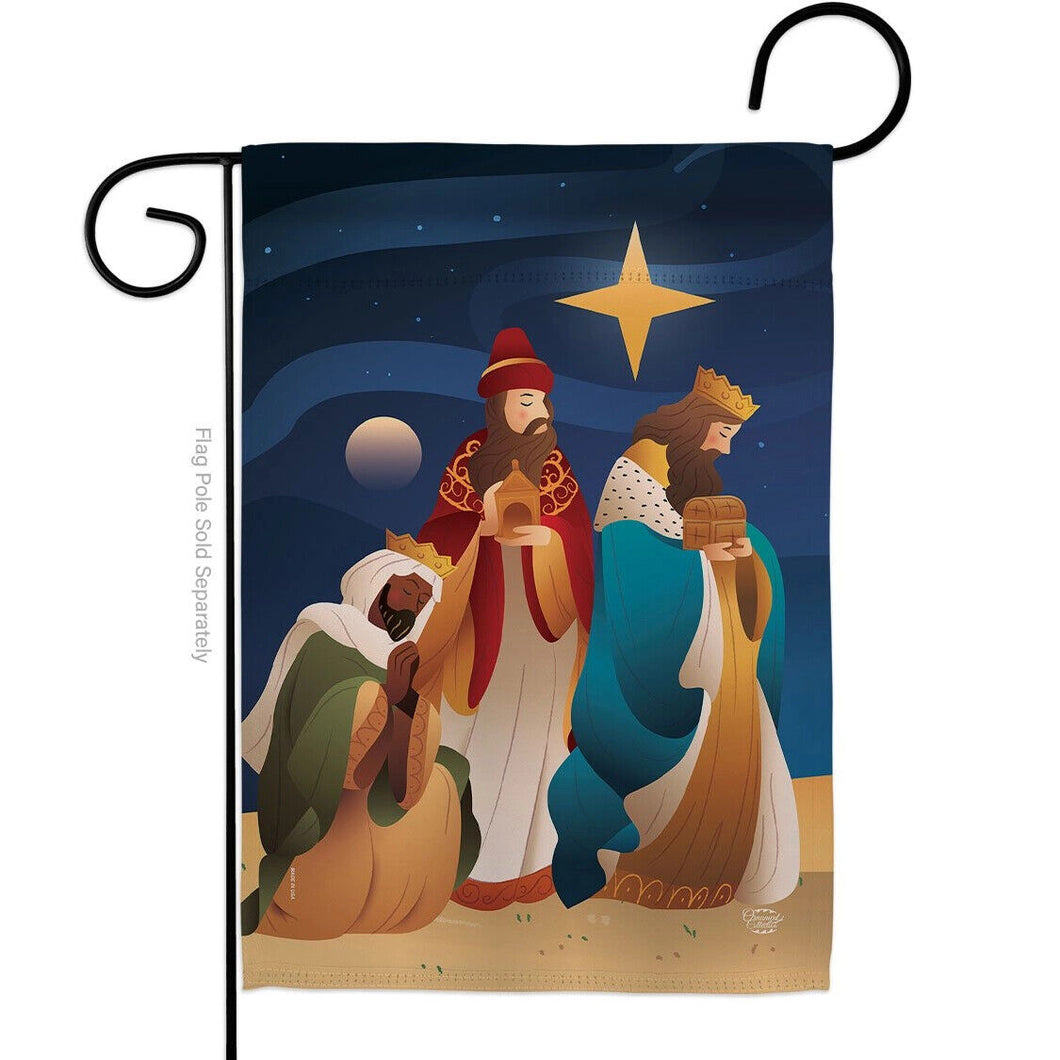 Two Group Flag Three Kingintertime Kings Decor Flag
