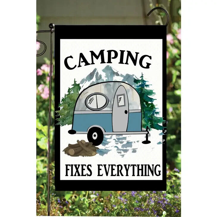 Flags Galore Camping Fixes Everything Garden Flag