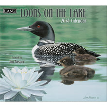 Load image into Gallery viewer, Lang Loons on the Lake 2024 Wall Calendar
