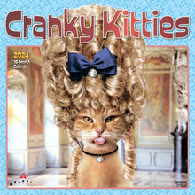Load image into Gallery viewer, Browntrout Avanti Cranky Kitties 2024 12 x 12 Wall Calendar
