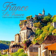 Load image into Gallery viewer, Browntrout France La France 2024 12 x 12 Wall Calendar
