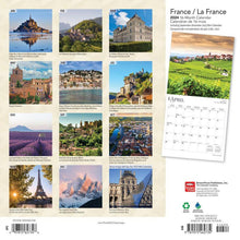 Load image into Gallery viewer, Browntrout France La France 2024 12 x 12 Wall Calendar
