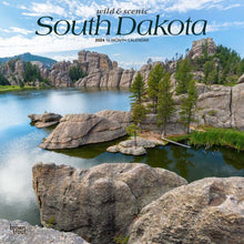 Load image into Gallery viewer, Browntrout South Dakota Wild &amp; Scenic 2024 12 x 12 Wall Calendar
