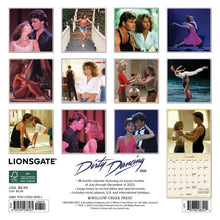 Load image into Gallery viewer, Willow Creek Dirty Dancing 2024 7&quot; x 7&quot; Mini Wall Calendar
