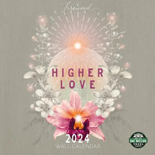 Load image into Gallery viewer, Amber Lotus Fireweed 2024 Wall Calendar: Higher Love
