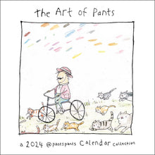 Load image into Gallery viewer, Andrews McMeel The Art of Pants 2024 12 x 12 Wall Calendar
