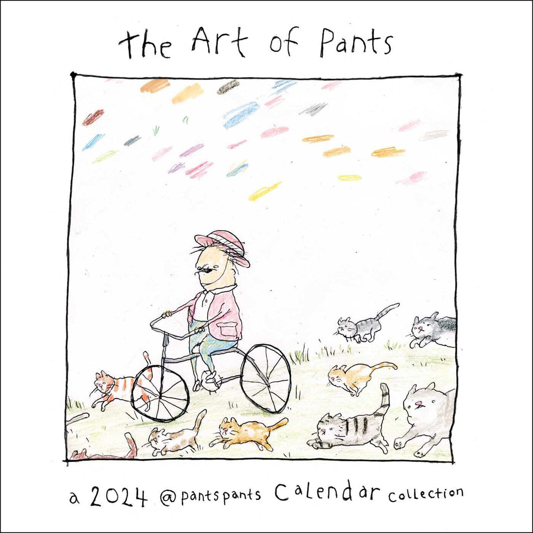 Andrews McMeel The Art of Pants 2024 12 x 12 Wall Calendar