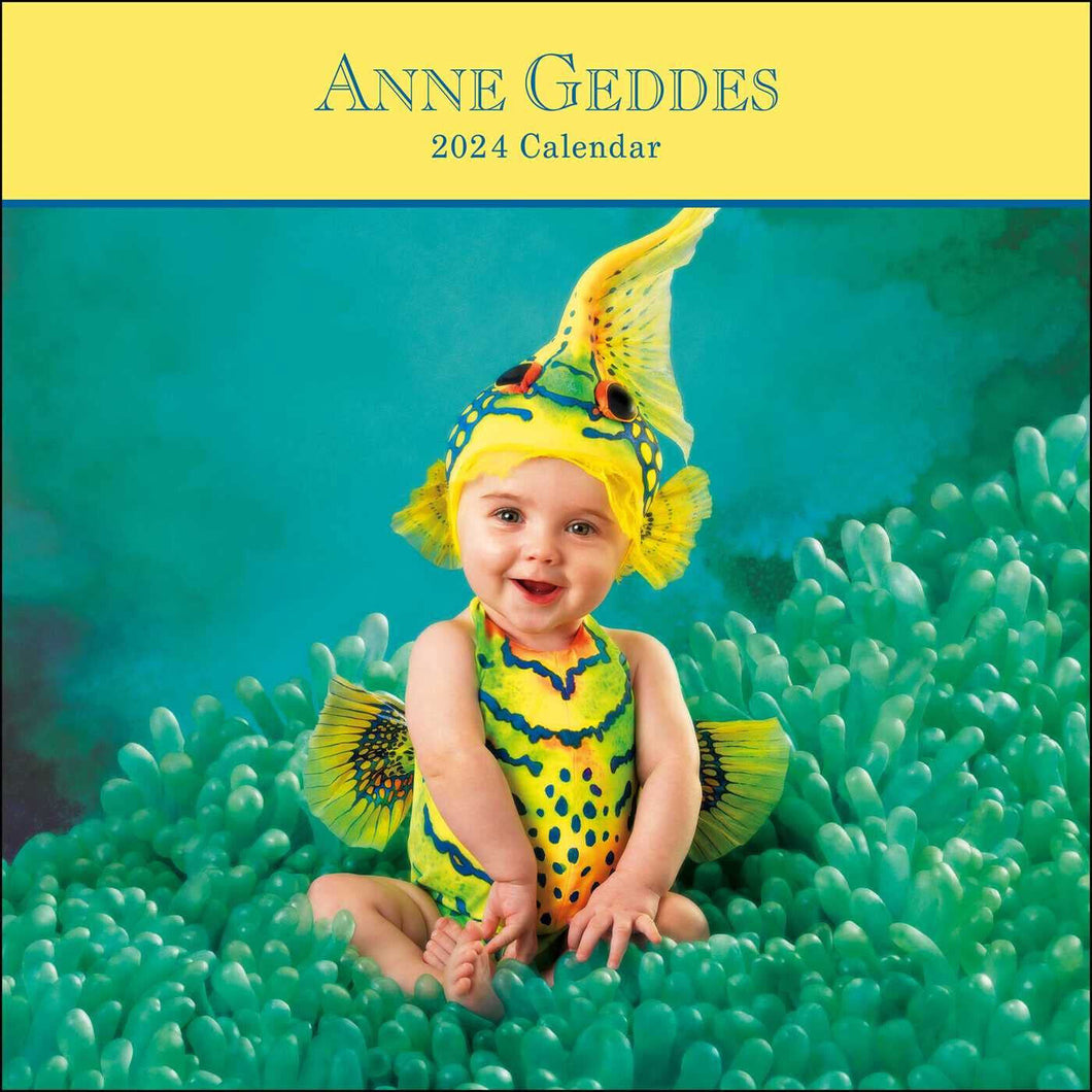 Andrews McMeel Anne Geddes 2024 12 x 12 Wall Calendar