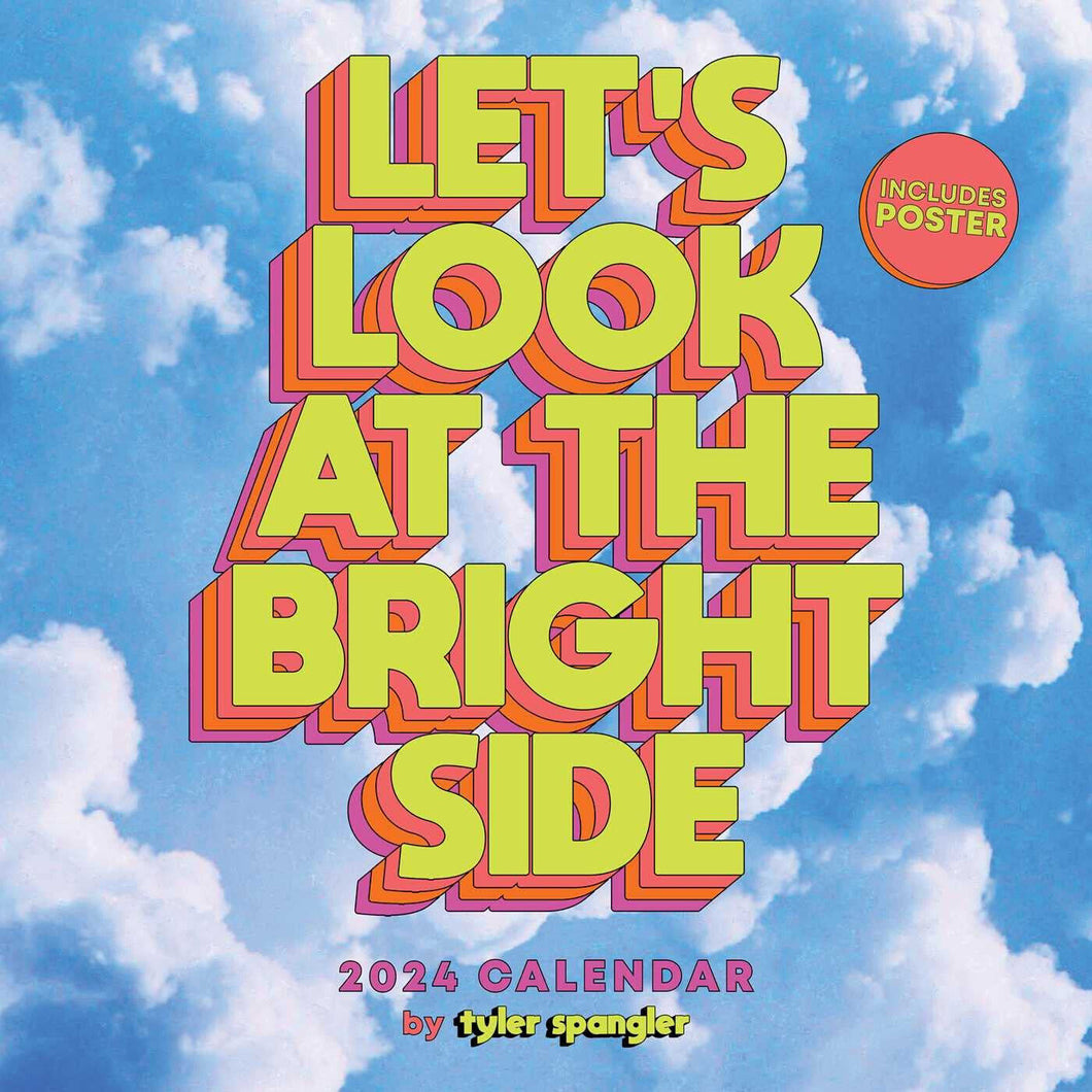 Andrews McMeel Let's Look at the Bright Side 2024 12 x 12 Wall Calendar