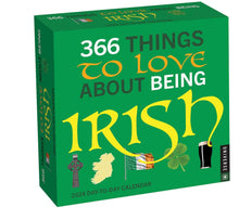 Load image into Gallery viewer, Universe 366 Things to Love About Being Irish 2024 Day-to-Day Calendar
