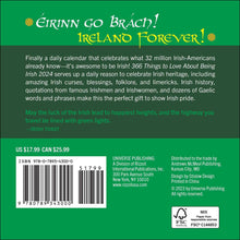 Load image into Gallery viewer, Universe 366 Things to Love About Being Irish 2024 Day-to-Day Calendar
