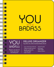 Load image into Gallery viewer, Andrews McMeel You Are a Badass Deluxe 17-Month 2023-2024 Monthly/Weekly Planner
