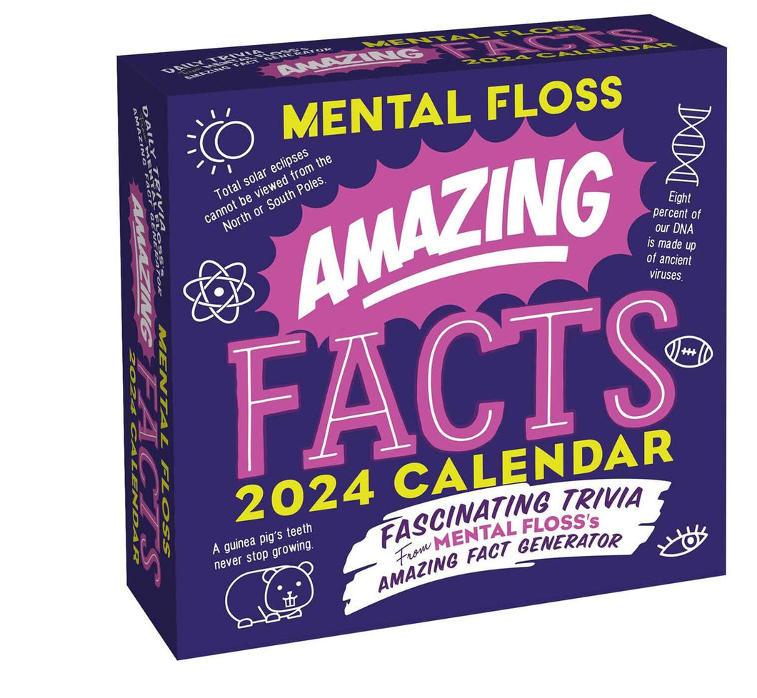 Andrews McMeel Amazing Facts from Mental Floss 2024 Day-to-Day Calendar