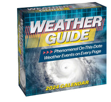 Load image into Gallery viewer, Andrews McMeel Weather Guide 2024 Day-to-Day Calendar
