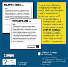 Load image into Gallery viewer, Andrews McMeel Weather Guide 2024 Day-to-Day Calendar
