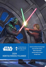 Load image into Gallery viewer, Andrews McMeel STAR WARS by Thomas Kinkade 12-Month 2024 Monthly/Weekly Planner
