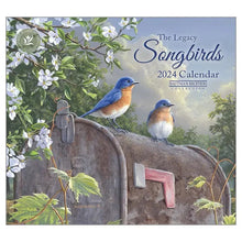 Load image into Gallery viewer, Legacy Songbirds 2024 Mini Wall Calendar
