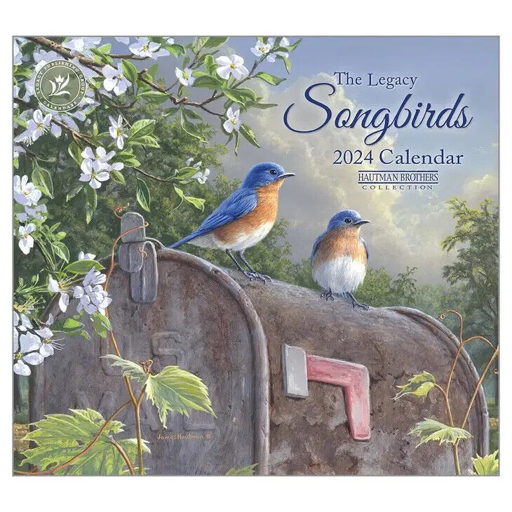Legacy Songbirds 2024 Mini Wall Calendar