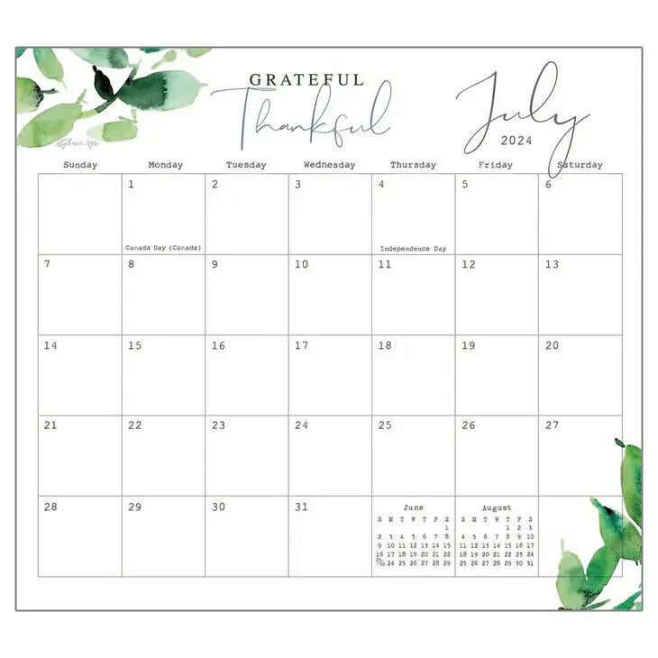 Legacy Gratitude 2024 Magnetic Calendar Pad